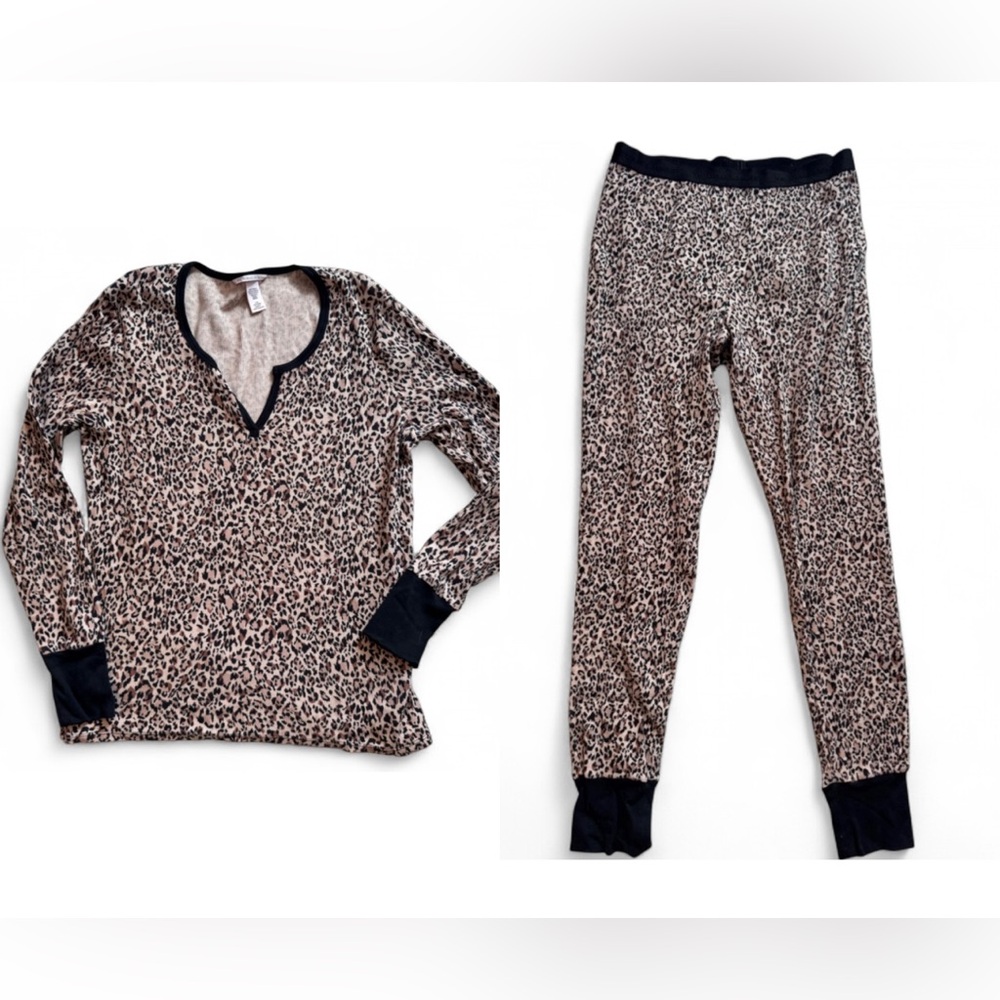 Victoria’s Secret leopard pj set